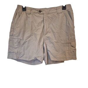 Columbia Women's Tan Nylon Titanium Hiking Shorts